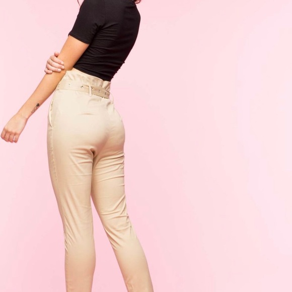 **High Waist Utility Pants** - Picture 2 of 2